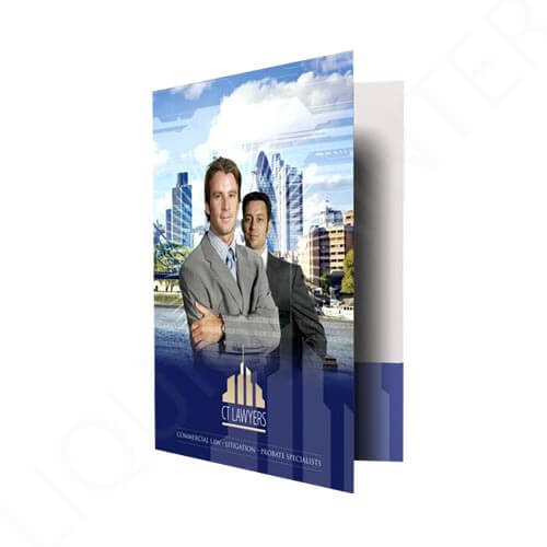 Custom Printed Presentation Folders