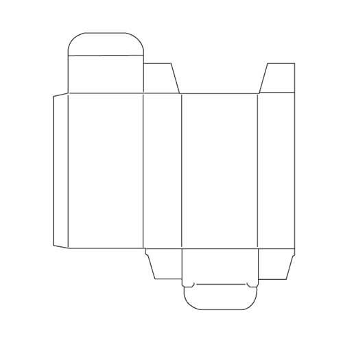 Reverse Tuck End Box Template
